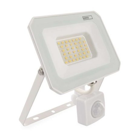 LED reflektor SIMPO 30W 3000LM IP44 PIR semleges fehér