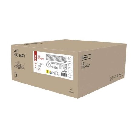 EMOS LED HIGHBAY ipari mennyezeti lámpa ASTER 200W IP65 120°