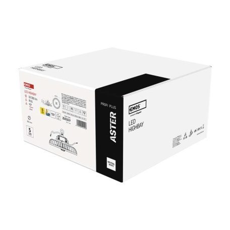 EMOS LED HIGHBAY ipari mennyezeti lámpa ASTER 100W IP65 90°