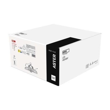 EMOS LED HIGHBAY ipari mennyezeti lámpa ASTER 200W IP65 90°