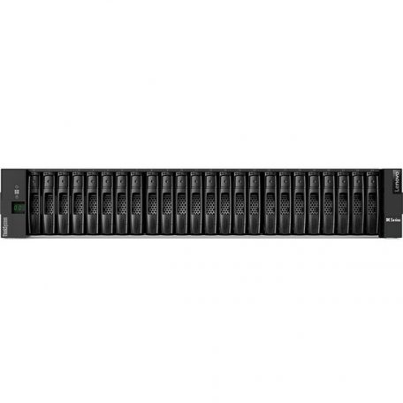 LENOVO DE storage - DE2000H SFF külső tároló, Dual Controller, (16GB Cache) HICless Hybrid Flash Array 2U24 V2