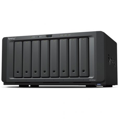 SYNOLOGY NAS 8 fiókos AMD Ryzen V1780B 4x3,6GHz, 8GB DDR4 ECC, 2x1GbE, 1x10GbE, 3xUSB3.2Gen1 - DS1823xs+